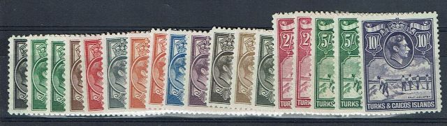 Image of Turks & Caicos Islands SG 194/205 UMM British Commonwealth Stamp